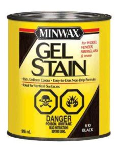 INTERIOR GEL STAIN BLACK 946-ML