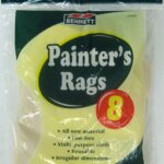 PAINTERS RAGS COTTON 8 PACK