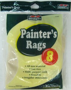 PAINTERS RAGS COTTON 8 PACK