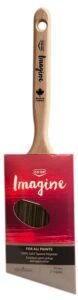 PAINT BRUSH ANGLED POLYESTER 75-MM