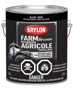 RUST PAINT GLOSS BLACK 3.78-L