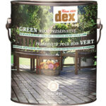 WOOD PRESERVATIVE GREEN 3.78-L