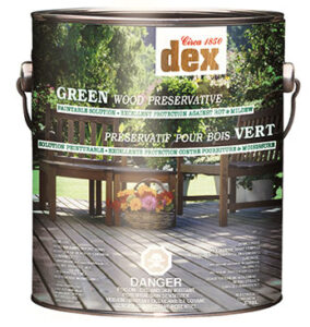 WOOD PRESERVATIVE GREEN 3.78-L