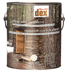 WOOD PRESERVATIVE CLEAR 3.78-L