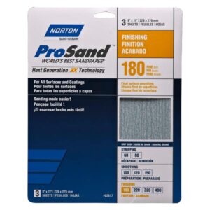 PROSAND SHEET 180 GRIT 3 PACK