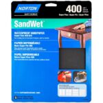 SANDWET SANDING SHEET 400 GRIT 5PK