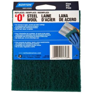 SYNTHETIC STEEL WOOL FINE GRIT 2 PK