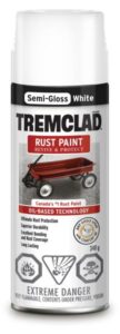 RUST PAINT SEMI GLOSS WHITE 340-GR