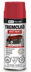 RUST PAINT FIRE RED 340-GR