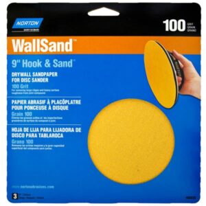 SANDING DISC DRYWALL 100 GRIT 9-IN