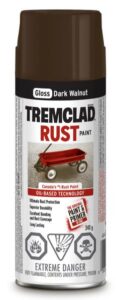 RUST PAINT GLOSS DARK WALNUT 340-GR