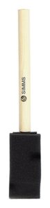 FOAM PAINT BRUSH WOOD HANDLE 25-MM
