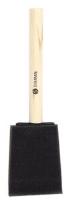 PAINT BRUSH FOAM WOOD HANDLE 50-MM