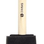 PAINT BRUSH FOAM WOOD HANDLE 50-MM