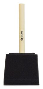 PAINT BRUSH FOAM WOOD HANDLE 75-MM