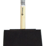 PAINT BRUSH FOAM WOOD HANDLE 100-MM