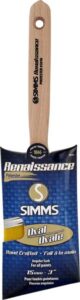 PAINT BRUSH POLYESTER OVAL 75-MM