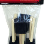 PAINT BRUSH FOAM 2-IN 10 PACK