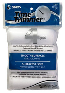 ROLLER REFILL FOAM 4-IN 4-PK