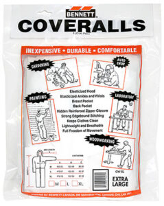 PAINTING COVERALLS WHITE XL