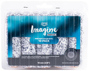 MINI ROLLER REFILL 10-MM 10 PACK