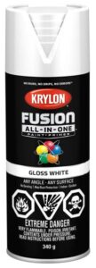 SPRAY PAINT GLOSS WHITE 340-GR