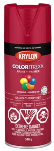 SPRAY PAINT GLOSS CHERRY RED 340-GR
