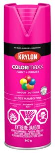 SPRAY PAINT GLOSS MAMBO PINK 340-GR