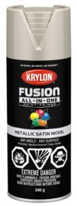 SPRAY PAINT METALLIC NICKEL 340-GR