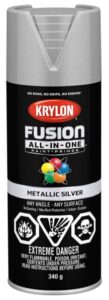 SPRAY PAINT METALLIC SILVER 340-GR