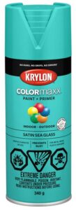 SPRAY PAINT SATIN SEA GLASS 340-GR