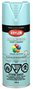 SPRAY PAINT GLOSS BLUE OCEAN 340-GR