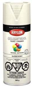 SPRAY PAINT GLOSS IVORY 340-GR