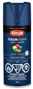 SPRAY PAINT GLOSS NAVY BLUE 340-GR