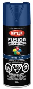 SPRAY PAINT GLOSS NAVY 340-GR