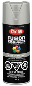 SPRAY PAINT GLOSS SMOKE GREY 340-GR