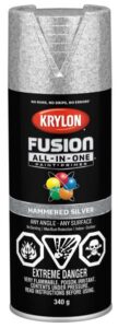 SPRAY PAINT HAMMERED SILVER 340-GR