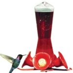 FLOWER HUMMINGBIRD FEEDER 8-OZ