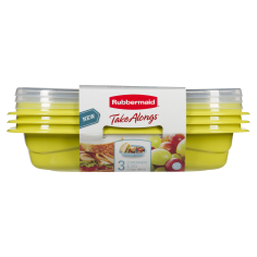 TAKEALONGS MEAL PREP DIVID 3PK