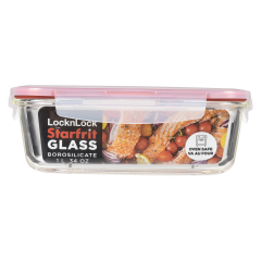 LOCKNLOCK GLASS CONTAINER 1-L