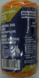 POLYPROPYLENE TWINE MEDIUM 50-FT