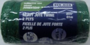 JUTE TWINE GREEN LARGE 200-FT