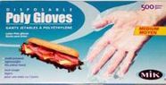 DISPOSABLE GLOVE MEDIUM 500 PACK