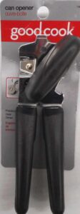 CAN OPENER CHROME AND PLASTIC