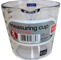 MEASURING CUP PLASTIC 2 CUP