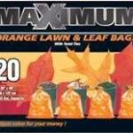 LAWN/LEAF CLEAN-UP BAGS ORANGE 20PK