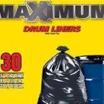 DRUM LINER 170-L 35X50-IN 30 PACK