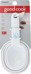 MEASURING CUP SET PLASTIC 4 PIECE