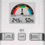 HYGROMETER WITH COMFORT SCALE