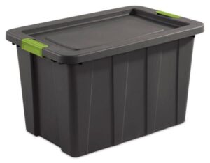 LATCHING TUFF TOTE GREY 114-L